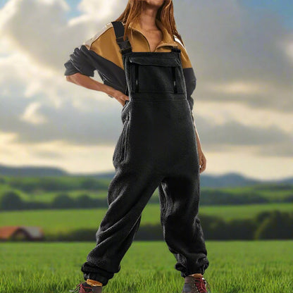 Femie™ | Verstelbare Corduroy Fleece Jumpsuit