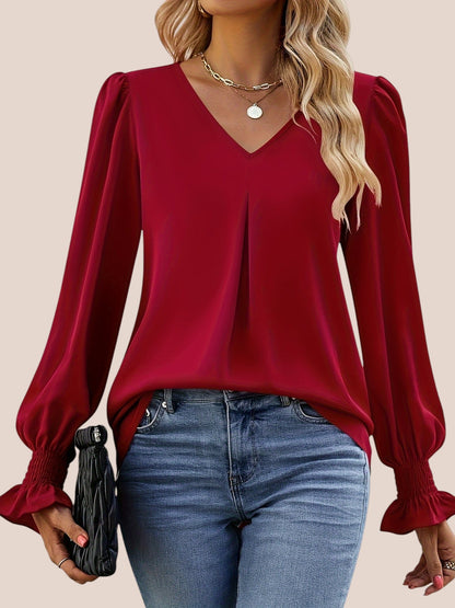 Harlow™ | Stijlvolle Lange Mouw Blouse