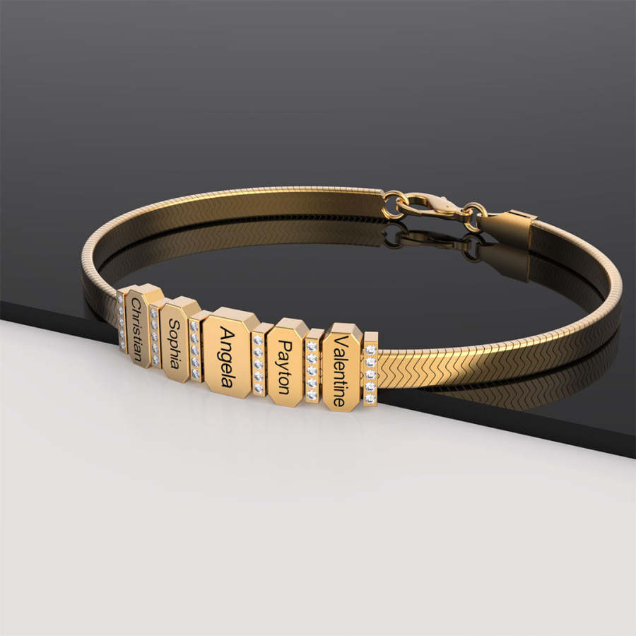 LYNN & CO | LuxeLink Armband - VALENTIJN2024