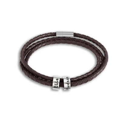 LYNN & CO - Gepersonaliseerde Herenarmband