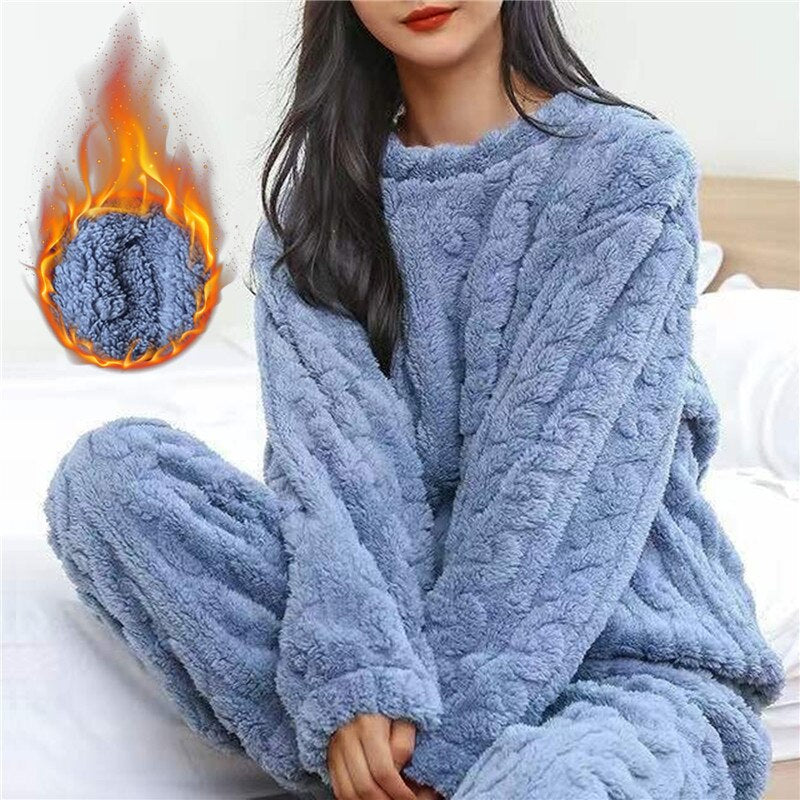 Patricia™ | Gezellige Fleece Pyjama Set