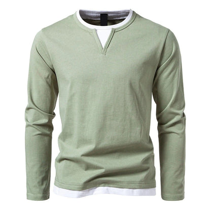 Orestes™ | Henley met lange mouwen