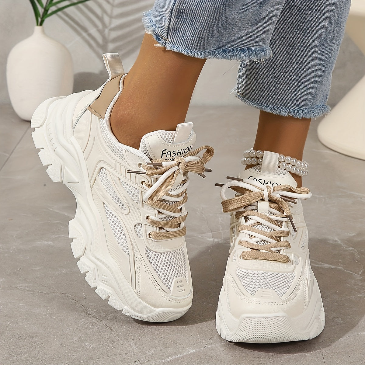 BreatheEZ - Trendy Dames Sneakers