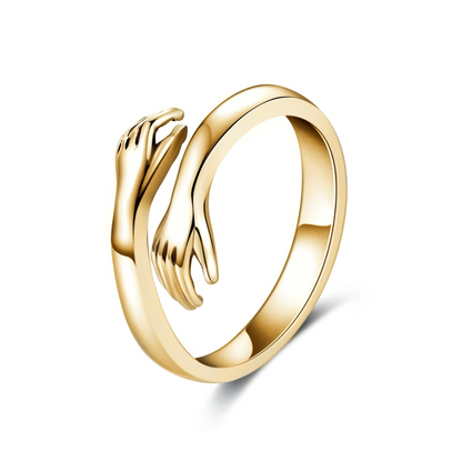 LYNN & CO | Gouden Knuffel Ring - Simpel & Authentiek